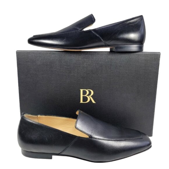 Banana Republic Shoes - Banana Republic Italian Black Leather Loafers - Size: 6